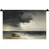 Kust - Golven - Rots - Storm Wandkleed katoen klein -zz3d