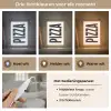 Pizza - Japandi - Decoratie - Vintage Light Box met kabel (Tafellamp) klein -USP_lichtkleurNL
