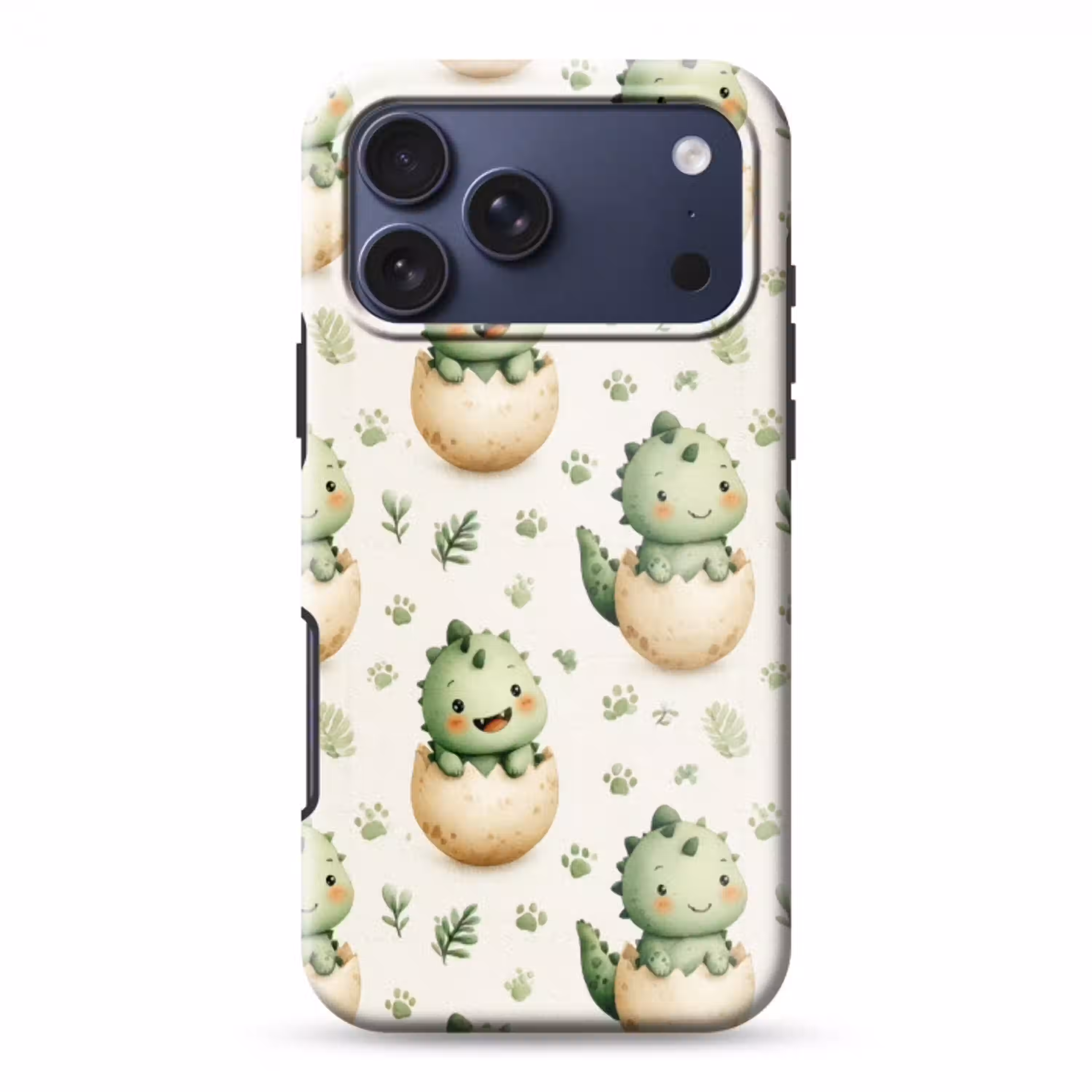 Dino - Eieren - Groen Toughcase MagSafe Apple iPhone 17 Pro Max klein 1019 -3d