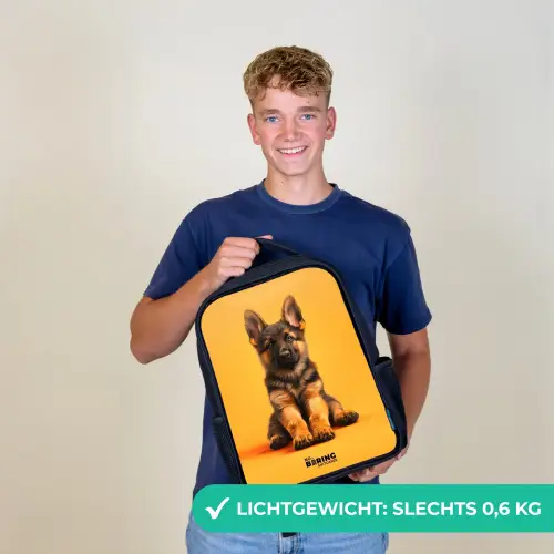 Hein herder Rugzak - Zwart middel -sfeer7_NL