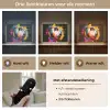 Graffiti - Sport - Voetbal - Verf - Bal Light Box met batterij (Wandlamp) middel -USP_lichtkleurNL