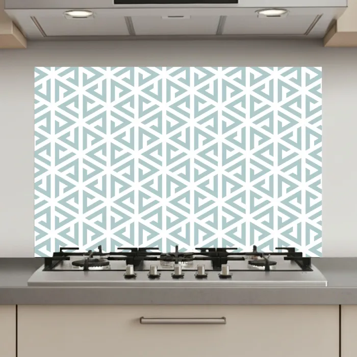 Design - Geometrie - Patroon - Driehoek keuken achterwand spatscherm klein 900 -3d_website