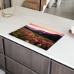 Alpengloed en Wilde Bloemen Inductie beschermer vinyl 3mm klein -sfeer8