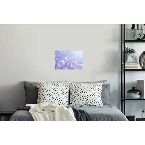 Pastel - Bubbels - Dromerig Muursticker klein -slaapkamer