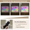 Smileys - Kleurrijk - Neon Light Box met batterij (Wandlamp kind) middel -USP_dimbaarNL