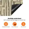 Abstract - Geometrisch - Groen Inductie beschermer vinyl 3mm klein 276 -zzzzzzz-td-onderkant