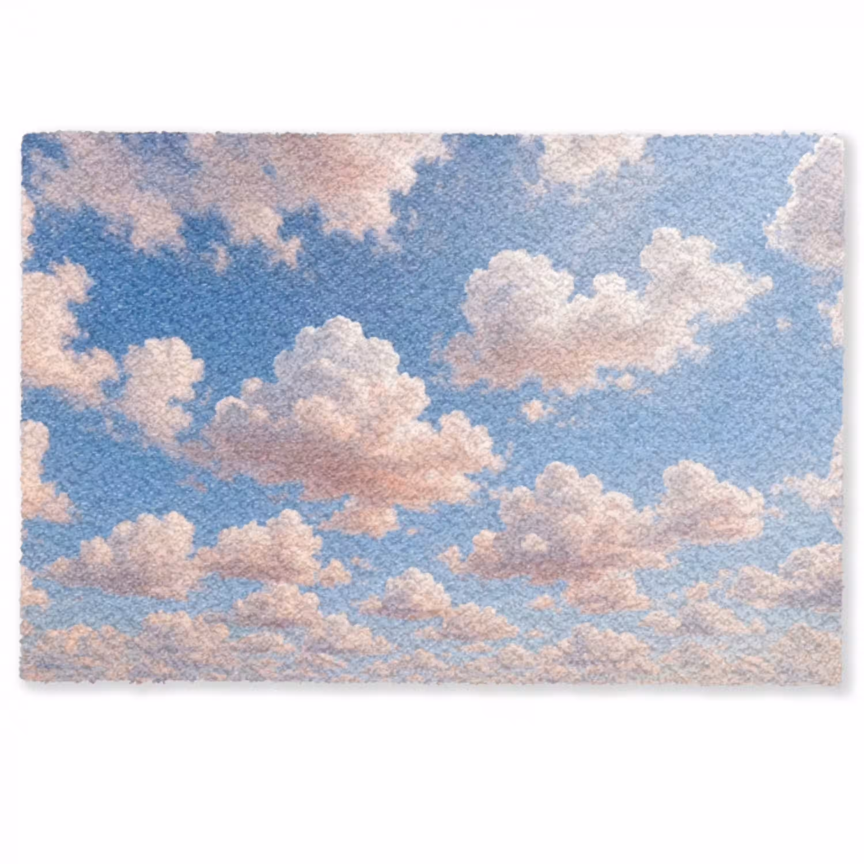 Wolken - Hemel - Natuur - Licht - Blauw Deurmat klein -zkaufland3d