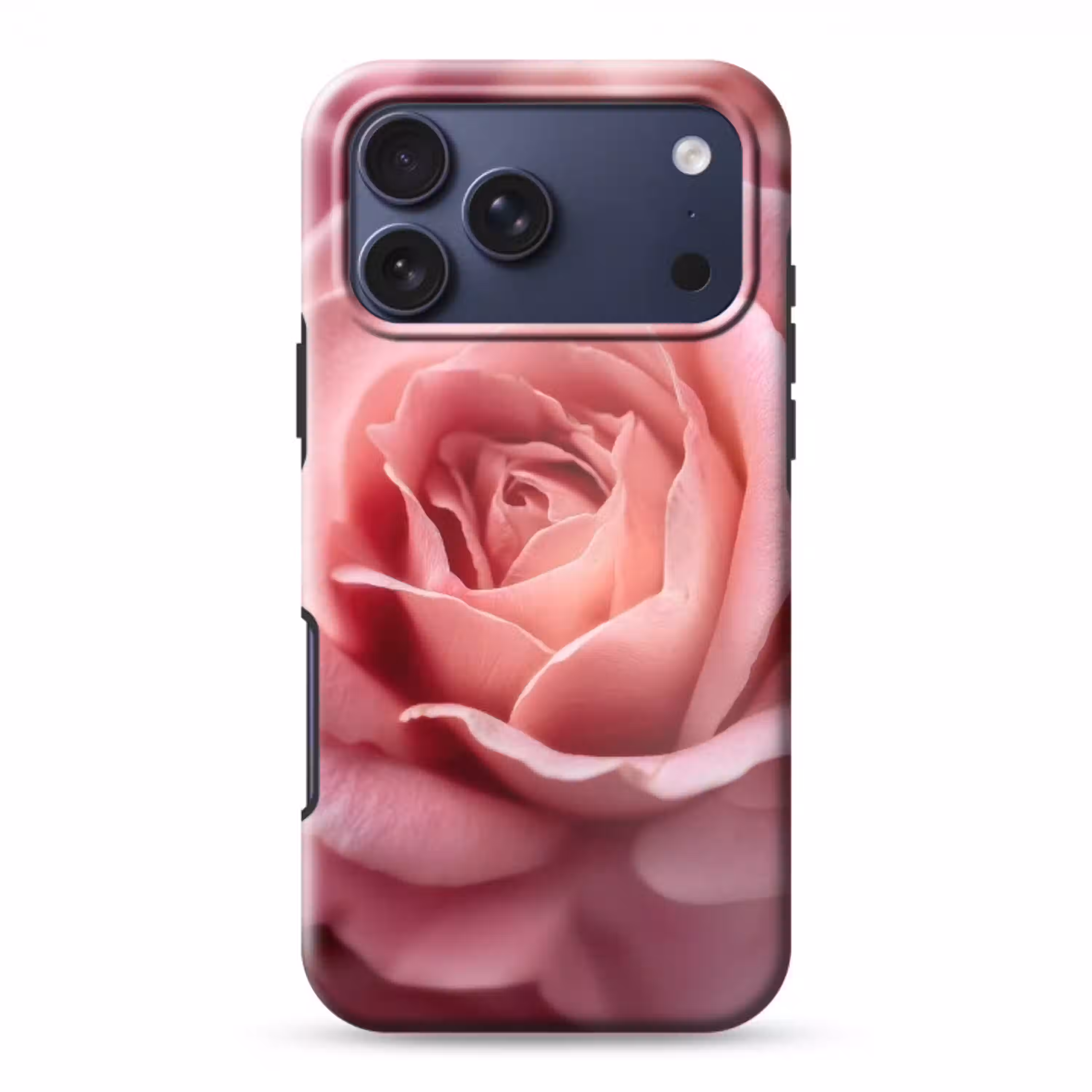Roze - Roos - Romantisch Toughcase MagSafe Apple iPhone 17 Pro Max klein -3d