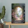 Doorkijk - Rozen - Vintage - Bloemen canvas 2cm klein -sfeer4