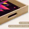 Driehoeken - Cirkels - Abstract - Sterren Dienblad Rechthoek middel -USP_HandgreepNL