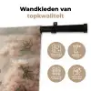 Pauw - Vogels - Bloemen - Boom - Botanisch Wandkleed katoen klein -sfeer2