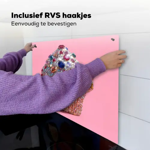 Cupcake - Kleurrijk - Edelstenen Inductie beschemer met haakjes middel -ky-ophangen-nl