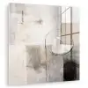 Abstracte kunst - Industrieel - Wit - Grijs plexiglas 5mm klein -zzzproduct_nieuw