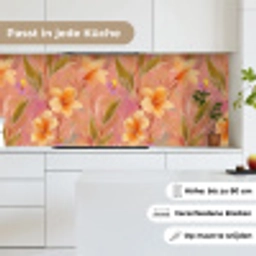 Botanisch - Bloemen - Kleurrijk keuken achterwand 2 middel 871 -sfeer4_DE