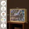 Marmer - Goud - Rosé Light Box met batterij (Wandlamp) middel -USP_websiteoverzichtNL
