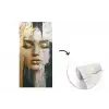Abstract - Goud - Gezicht - Lippen fotobehang vinyl groot -3d