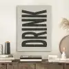 Vintage - Zwart - Decoratie - Japandi PET vilt klein -sfeer1