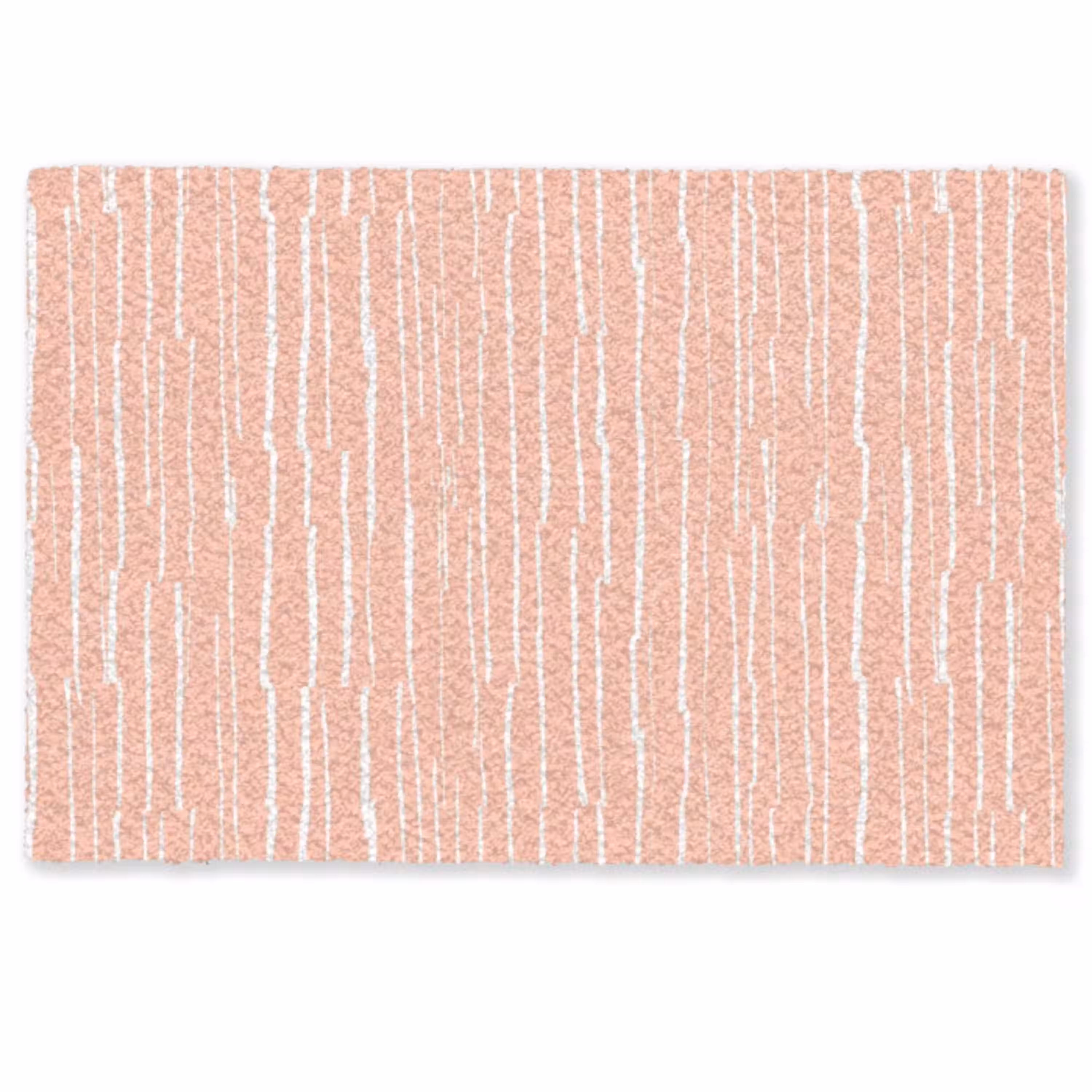 Zalmroze - Strepen - Handgetekend - Patroon Deurmat klein 898 -zkaufland3d