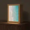 Kust - Zand - Blauw Light Box met kabel (Tafellamp) klein -z3d_website