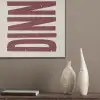 Eten - Decoratie - Rood - Vintage PET vilt klein -sfeer6_closeup