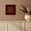 She plans she glows she achieves - Rood - Cursief aluminium wit klein -sfeer4