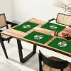 Cirkel - Roze - Tekst - Art Placemat vinyl groot -zzsfeer4_Kitchenyeah-website