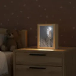 Kerkuil - Maan - Nacht Light Box met kabel (Kinderlampje) klein -sfeer1_kind