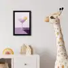 Cocktail - Paars - Minimalistisch - Citroen fotolijst zwart zonder passe partout klein -usfeer4_kinderkamer