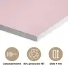 You're doing great - Roze - Kleurrijk PET vilt klein -closeup_NL