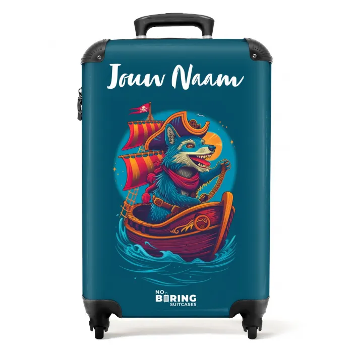Kapitein Stormsnuit NBS - Handbagage koffer - Kinderen Unisex middel -productfoto_recht