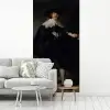 Het huwelijksportret van Marten Soolmans - Rembrandt van Rijn fotobehang vinyl groot -woonkamer