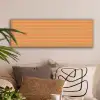 Zee - Rood - Geel - Strepen canvas 2cm klein 828 -sfeer1