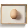 Ei - Beige - Ovaal - Egaal Dienblad Rechthoek middel -z3d_shopping