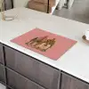 Illustratie - Bankje - Personen - Minimalistisch Inductie beschermer vinyl 3mm klein -sfeer8