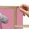 Flamingo - Roze - Koksmuts - Vogel Light Box met batterij (Wandlamp) middel -USP_websiteprintNL