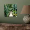 Jungle - Palmboom - Brug - Natuur - Planten plexiglas 5mm klein -sfeer3