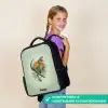 Dier - Dino - Natuur Rugzak - Zwart middel -sfeer6_NL