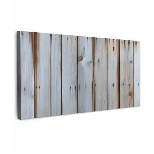 Hout - Planken - Verweerd Tuinposter op houten frame 2 cm dik xxl -3d