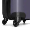 Donker grijspaarse tint NBS - Handbagage koffer - Kinderen Unisex middel -wiel