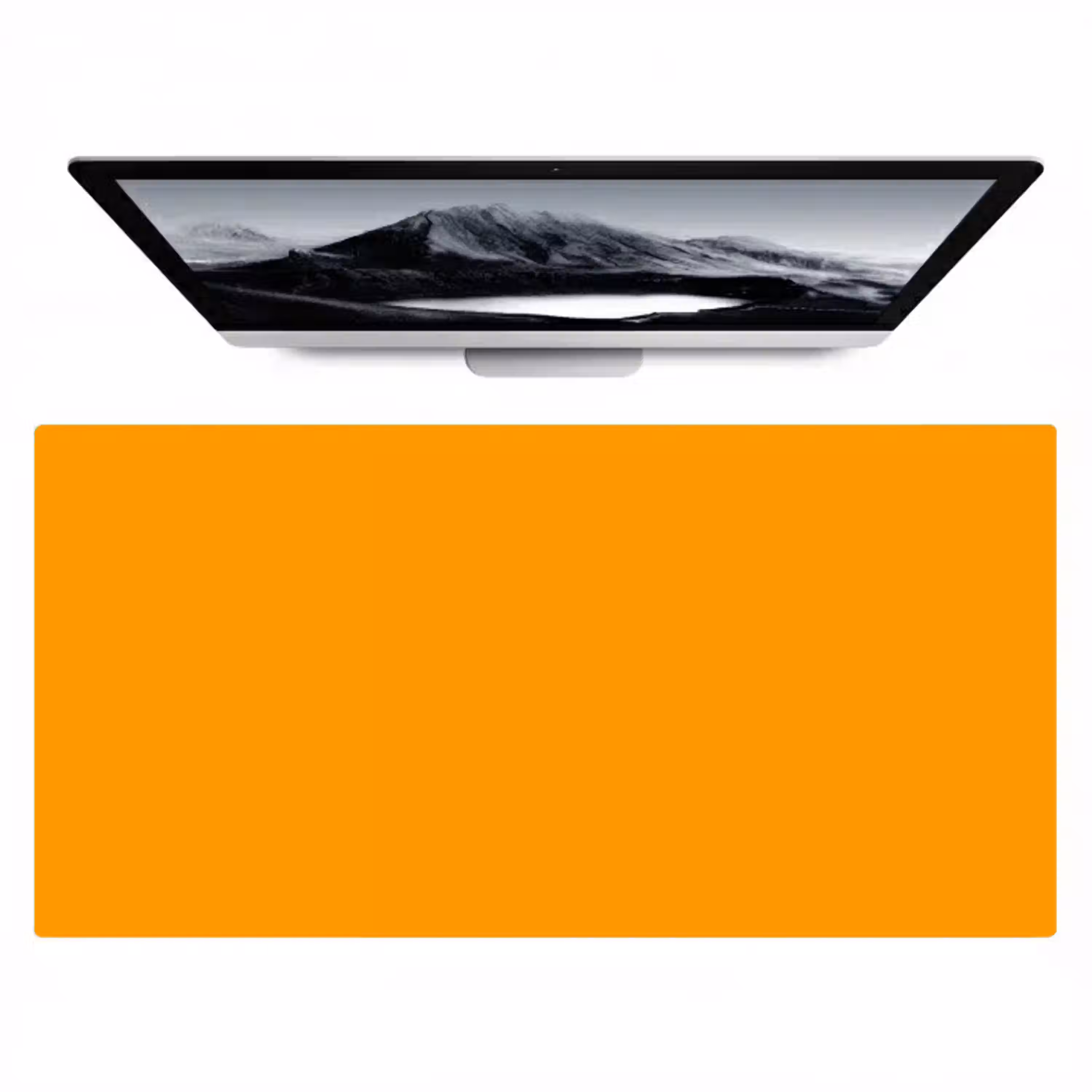Warm - Ochre - Oranje Muismat XXL klein 681 -zzz3d