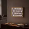 traditioneel - Element - Kleurrijk Light Box met batterij (Wandlamp) middel 907 -sfeer1