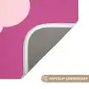 Girl power - Wolk - Roze Badmat klein -USP_AntislipNL