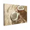 Kokosnoot - Water - Beige - Spetters canvas 2cm klein -z3d