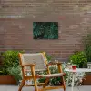 Monstera - Bladeren - Tropisch - Jungle Tuinposter op houten frame 2 cm dik klein -sfeer3