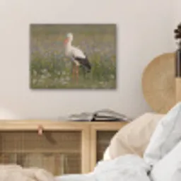 Ooienvaar - Bloemen - Weide - Kleurrijk PET vilt klein -sfeer3