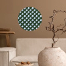 Ballen - Golf - Groen Wandcirkel behangsticker klein 186 -sfeer1