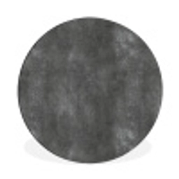 Donkergrijs - Ruw - Beton Wandcirkel aluminium klein 190 -3d