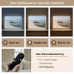 Boot - Zandstrand - Zee Light Box met batterij (Wandlamp) middel -USP_lichtkleurNL