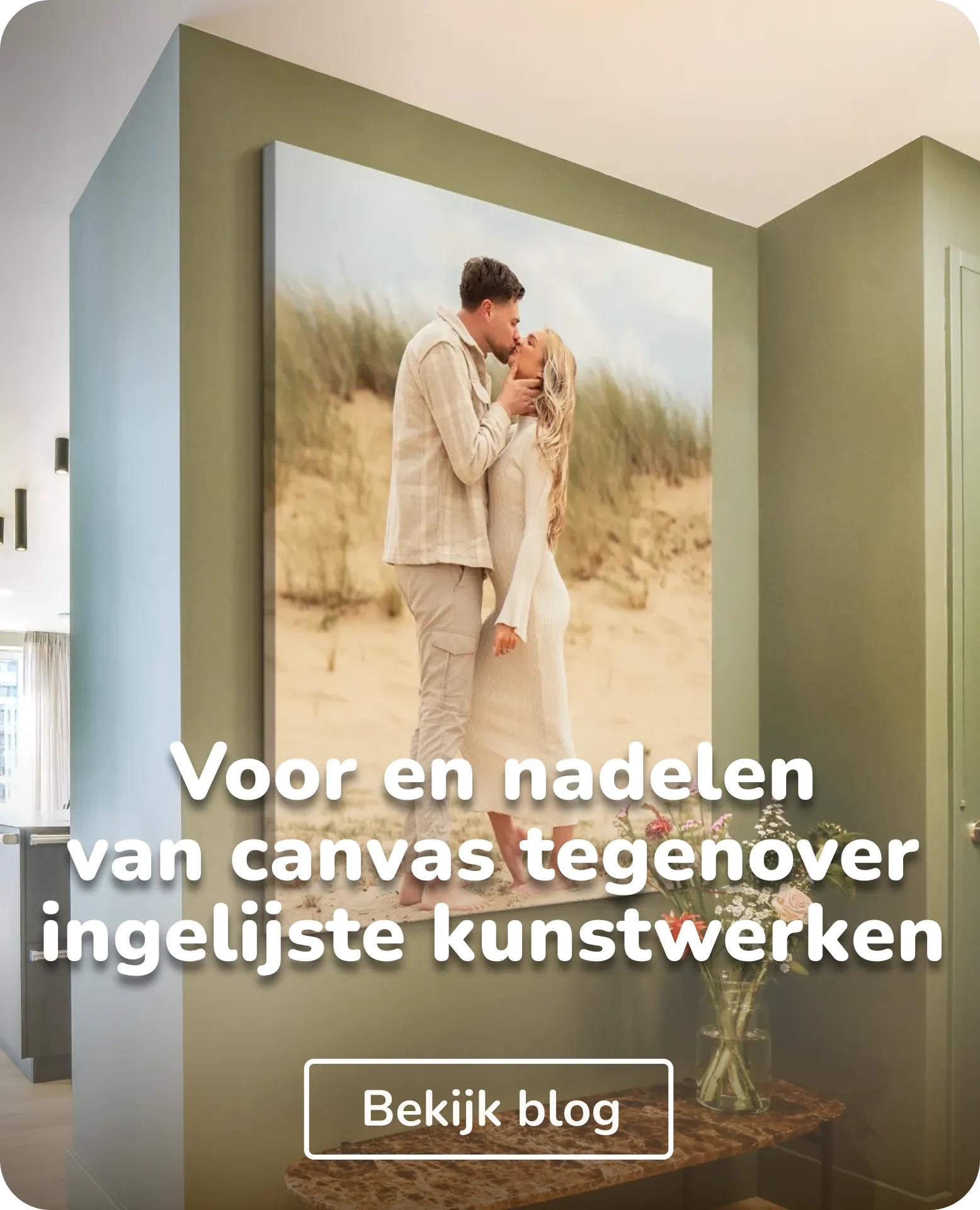 voor en nadelen canvas tegenover ingelijkste kunstwerken