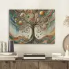 Levensboom - Boom - Abstract - Modern PET vilt klein -sfeer1